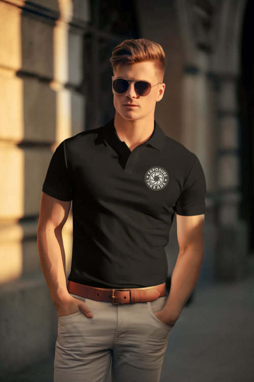 Exposure Threads Premium Polo Shirt – Embroidered Logo