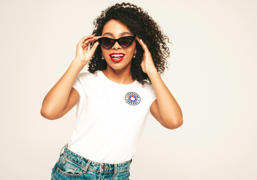 Exposure Threads “I Just Press the Button” Creative T-Shirt – Front & Back Print