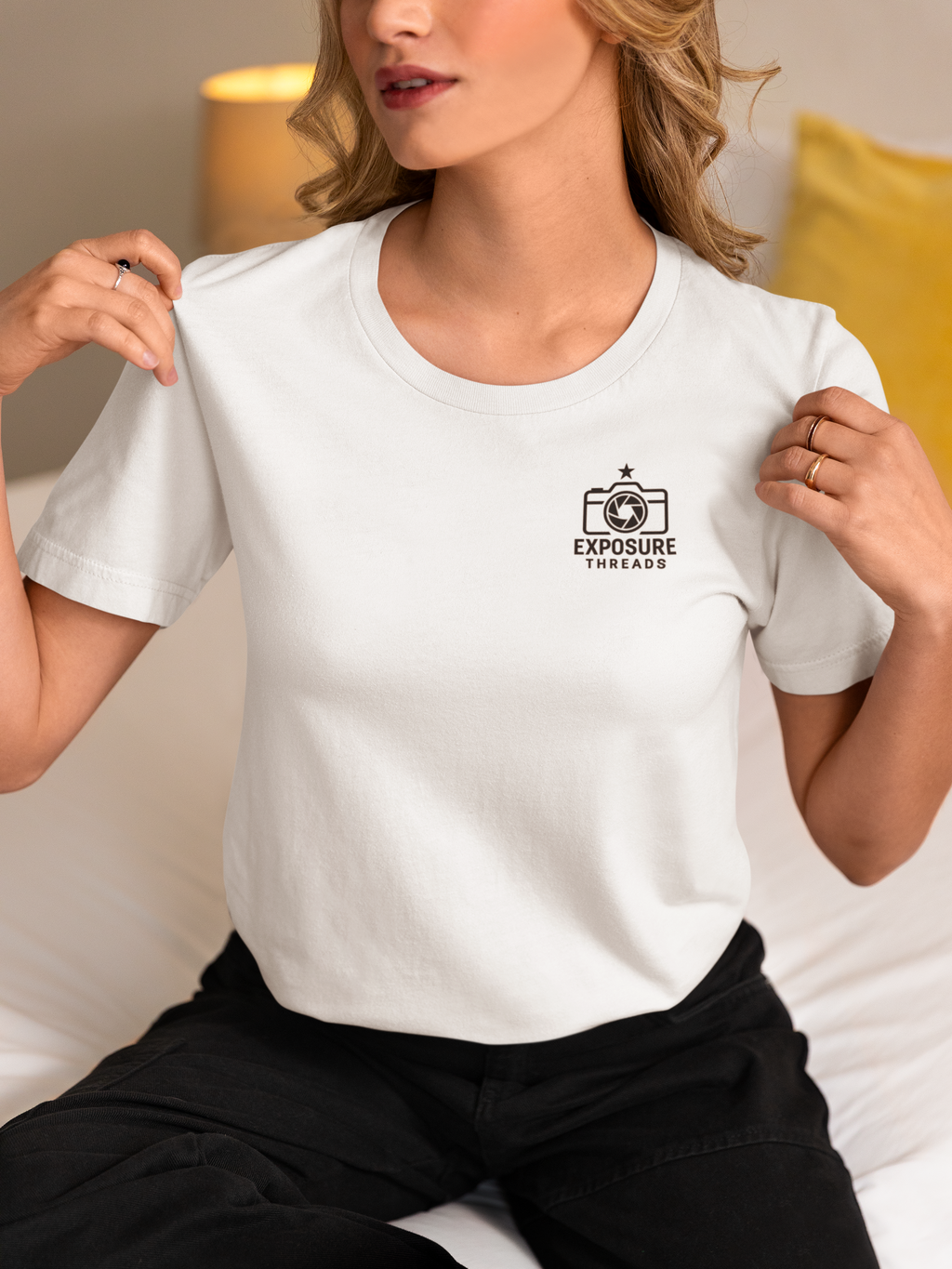 Sunflower Lens – “Unposed. Undone. Unforgettable.” Tee