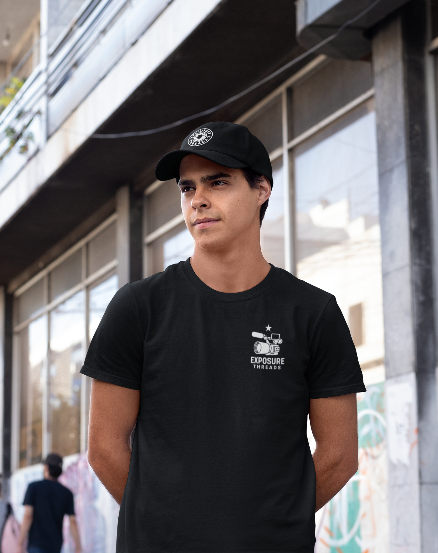 Exposure Threads “Videographer” Wedding Film T-Shirt – Front & Back Print